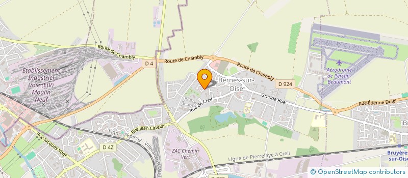 localisation de l'entreprise MONSIEUR JESSY CAUMONT  BERNES-SUR-OISE