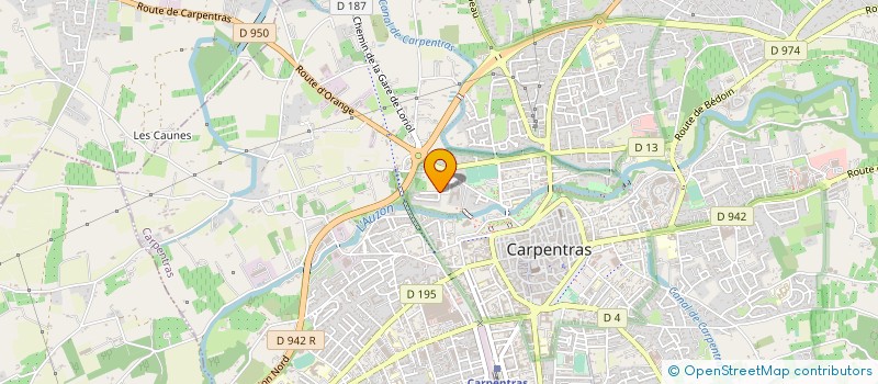 localisation de l'entreprise MONSIEUR JESSY CAVAGNA  CARPENTRAS