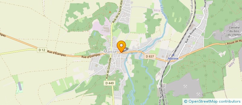 localisation de l'entreprise MONSIEUR JESSY CAVANNA  GIRONVILLE-SUR-ESSONNE