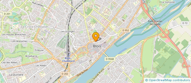 localisation de l'entreprise MONSIEUR JESSY CHATELIN  BLOIS