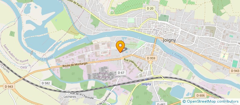 localisation de l'entreprise MONSIEUR JESSY CHEVALIER à JOIGNY