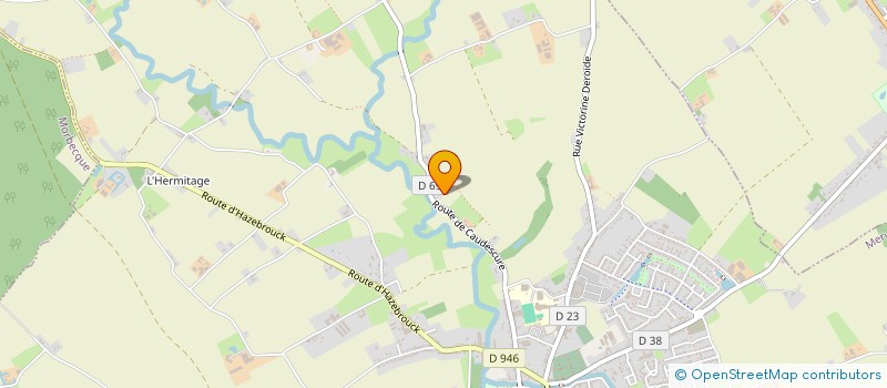 localisation de l'entreprise MONSIEUR JESSY CHOQUET  MERVILLE