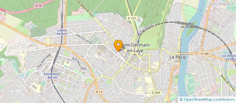 localisation de l'entreprise MONSIEUR JESSY CORNU à SAINT-GERMAIN-EN-LAYE