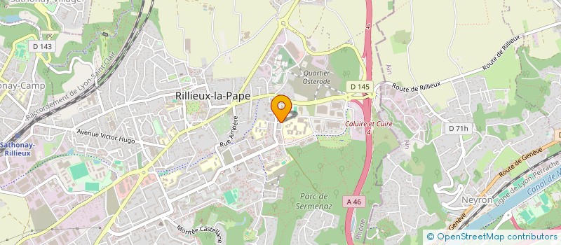 localisation de l'entreprise MONSIEUR JESSY CROCE  RILLIEUX-LA-PAPE