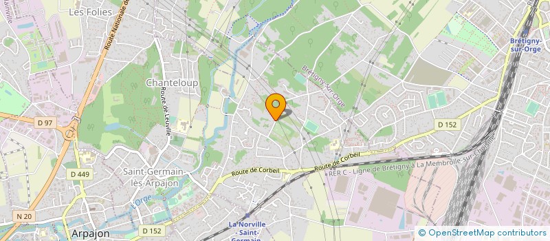 localisation de l'entreprise MONSIEUR JESSY DASSONNEVILLE à SAINT-GERMAIN-LES-ARPAJON