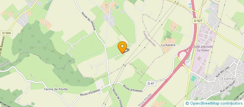 localisation de l'entreprise MONSIEUR JESSY DAUBER  FRESQUIENNES