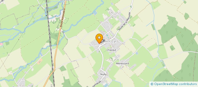 localisation de l'entreprise MONSIEUR JESSY DE ALMEIDA  SAINT-CYR