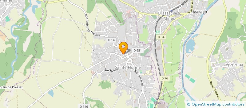 localisation de l'entreprise MONSIEUR JESSY DESCHILDRE  SAINTE-FLORINE