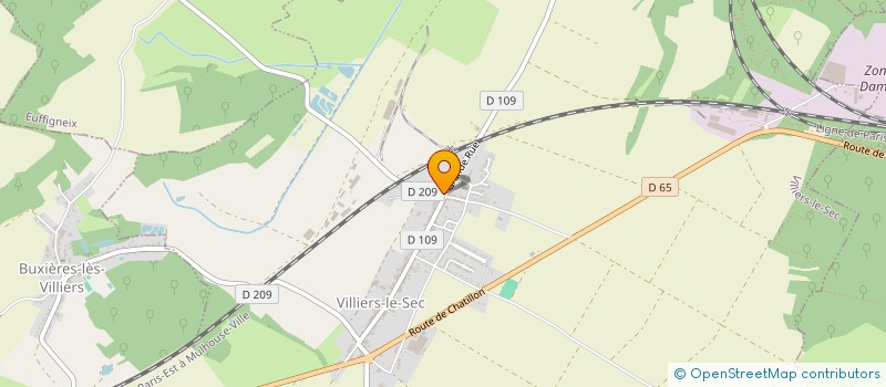 localisation de l'entreprise MONSIEUR JESSY DIBLANC à VILLIERS-LE-SEC