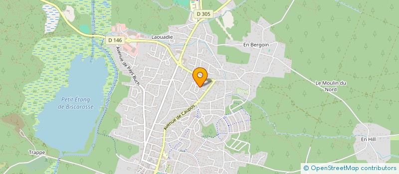 localisation de l'entreprise MONSIEUR JESSY DOUILLY  BISCARROSSE