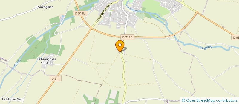 localisation de l'entreprise MONSIEUR JESSY DUMONT  SURGERES