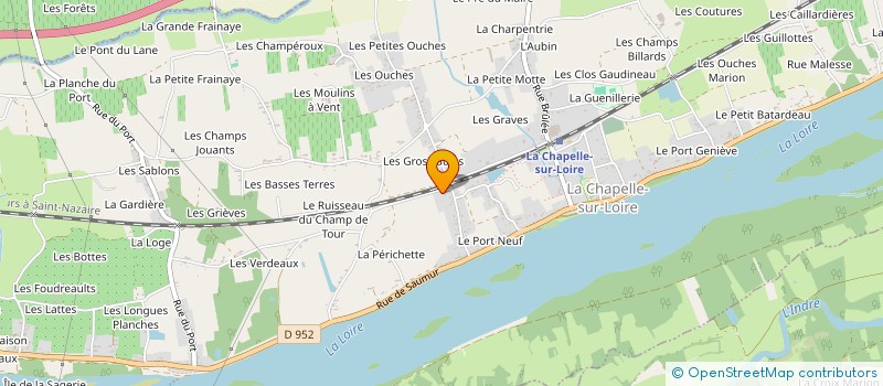 localisation de l'entreprise MONSIEUR JESSY FEIND  LA CHAPELLE-SUR-LOIRE