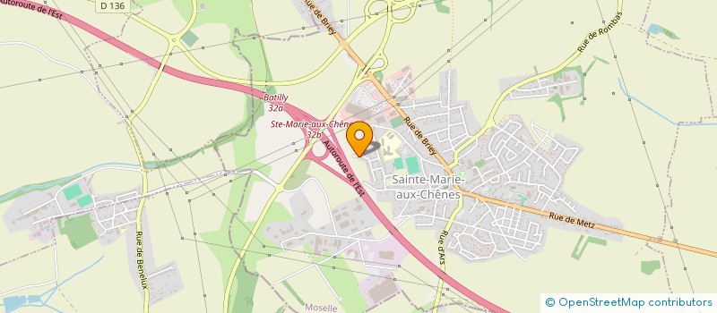 localisation de l'entreprise MONSIEUR JESSY FLORE  SAINTE-MARIE-AUX-CHENES