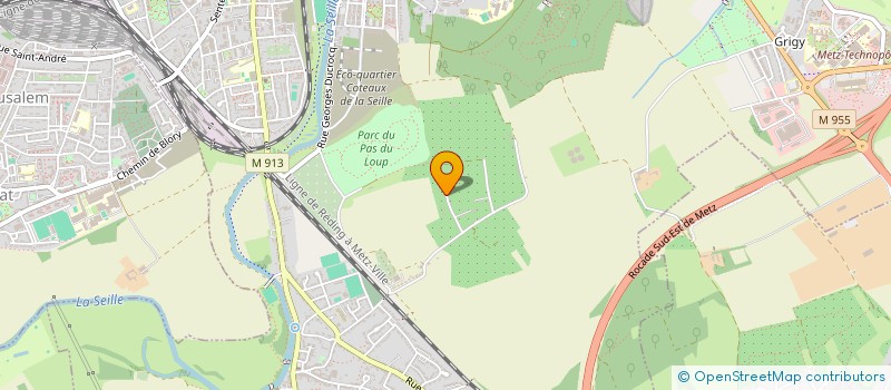 localisation de l'entreprise MONSIEUR JESSY FUSS  METZ