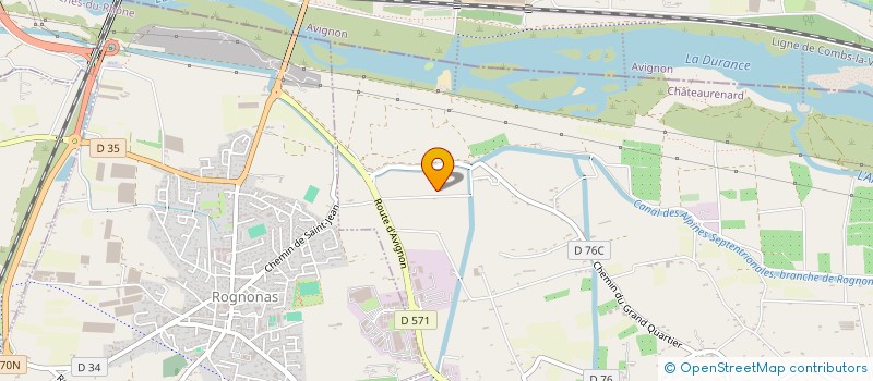 localisation de l'entreprise MONSIEUR JESSY GONZALEZ  CHATEAURENARD