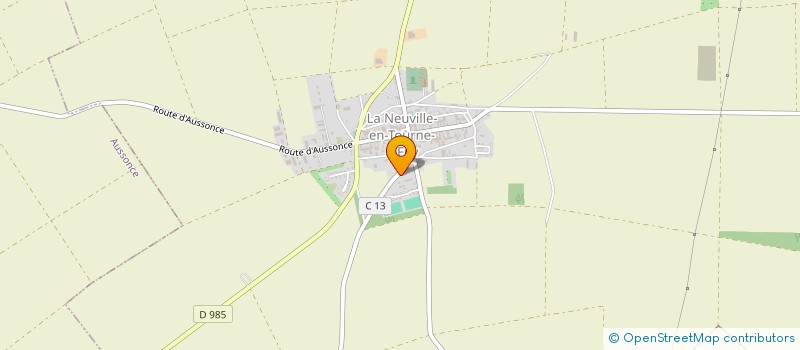 localisation de l'entreprise MONSIEUR JESSY GOREAU  LA NEUVILLE-EN-TOURNE-A-FUY