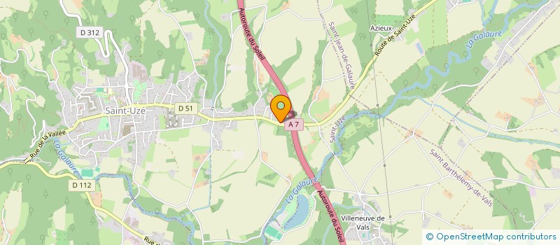 localisation de l'entreprise MONSIEUR JESSY GUERDNER  SAINT-UZE