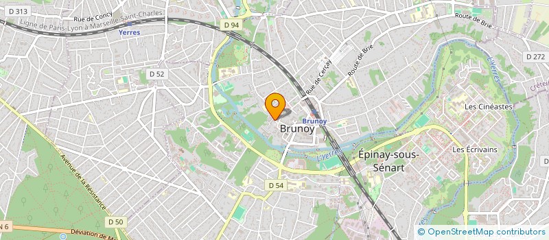 localisation de l'entreprise MONSIEUR JESSY GUERET à BRUNOY
