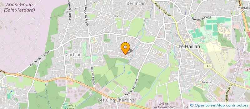 localisation de l'entreprise MONSIEUR JESSY HANANY  SAINT-MEDARD-EN-JALLES