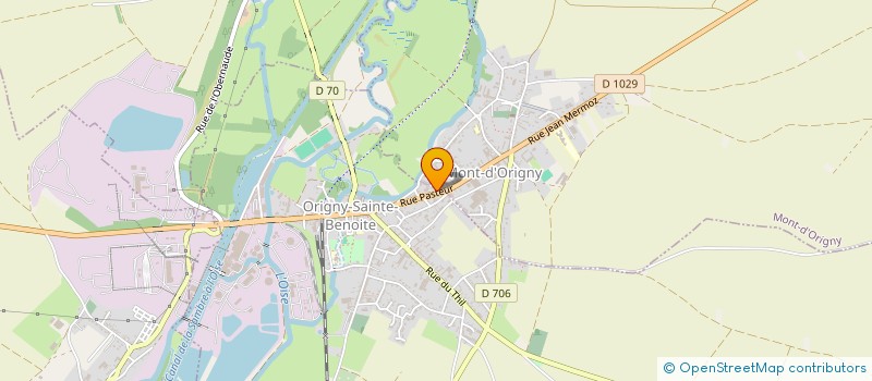 localisation de l'entreprise MONSIEUR JESSY HERPIN  ORIGNY-SAINTE-BENOITE