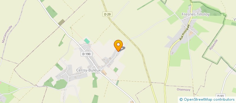 localisation de l'entreprise MONSIEUR JESSY HORN  CERISY-BULEUX