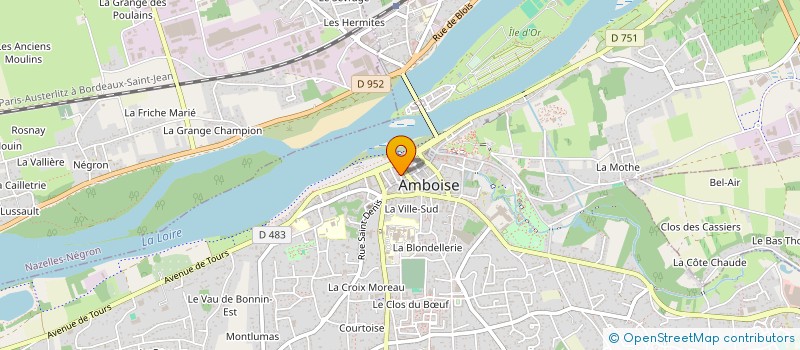 localisation de l'entreprise MONSIEUR JESSY HUGUET à AMBOISE