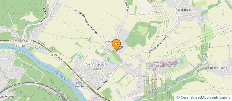 localisation de l'entreprise MONSIEUR JESSY ISIDRO  VERNOU-LA-CELLE-SUR-SEINE