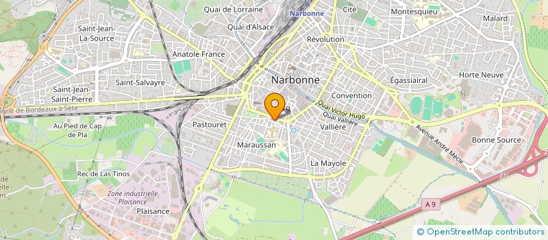 localisation de l'entreprise MONSIEUR JESSY JEAN à NARBONNE