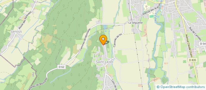 localisation de l'entreprise MONSIEUR JESSY JUDITH  SAINT-LEZER