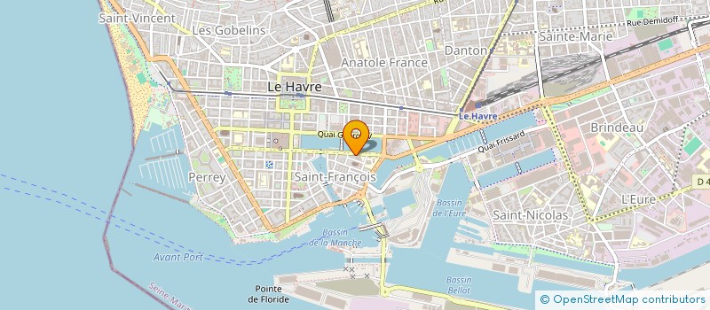 localisation de l'entreprise MONSIEUR JESSY KACI GEORGE BELKACEM à LE HAVRE