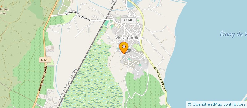 localisation de l'entreprise MONSIEUR JESSY KADDED  VIC-LA-GARDIOLE