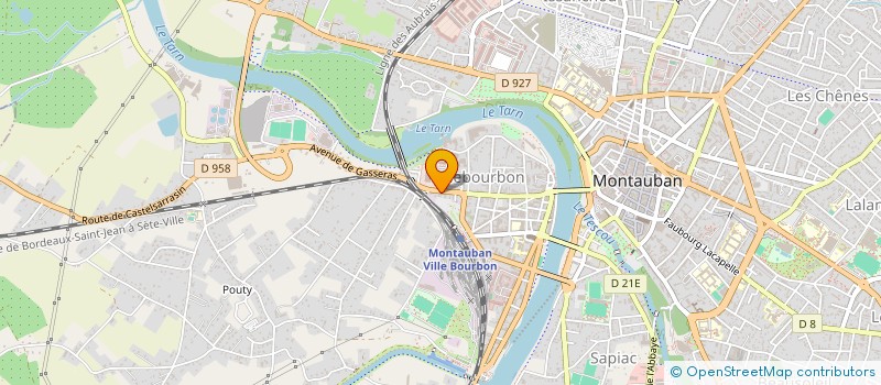 localisation de l'entreprise MONSIEUR JESSY KIELAU  MONTAUBAN