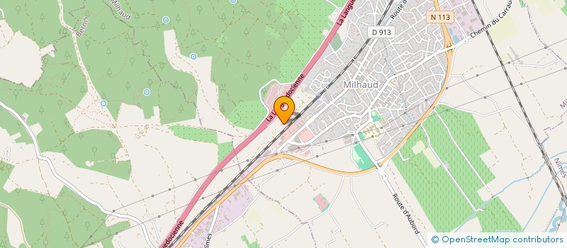 localisation de l'entreprise MONSIEUR JESSY KORE  MILHAUD