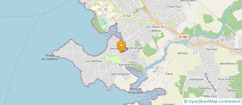 localisation de l'entreprise MONSIEUR JESSY LANCIEN à CONCARNEAU