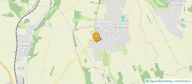 localisation de l'entreprise MONSIEUR JESSY LAURENT  ANDEVILLE