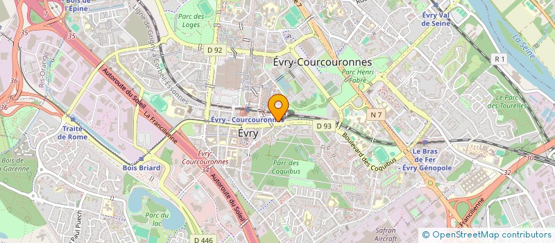 localisation de l'entreprise MONSIEUR JESSY LAVERDURE à EVRY-COURCOURONNES