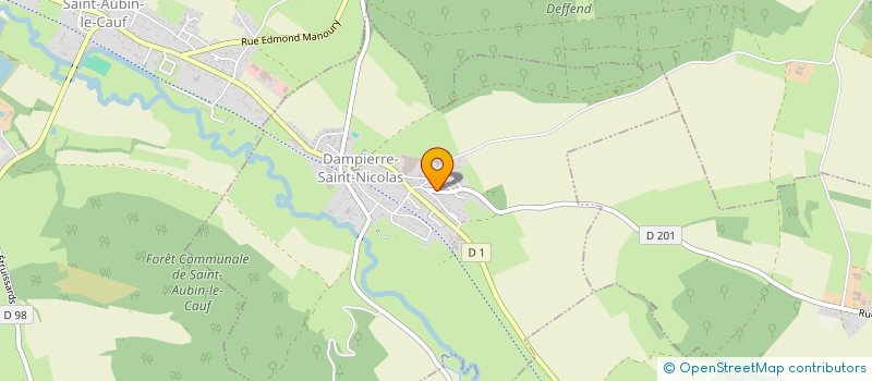 localisation de l'entreprise MONSIEUR JESSY LECARDONNEL à DAMPIERRE-SAINT-NICOLAS