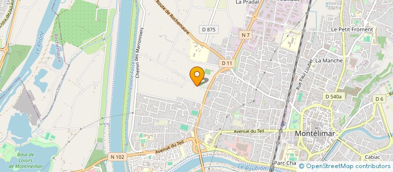 localisation de l'entreprise MONSIEUR JESSY LECOURT  MONTELIMAR