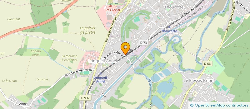 localisation de l'entreprise MONSIEUR JESSY LORENT  LONGUEIL-ANNEL