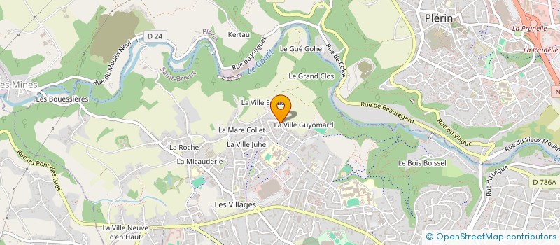 localisation de l'entreprise MONSIEUR JESSY MESTREJEAN à SAINT-BRIEUC