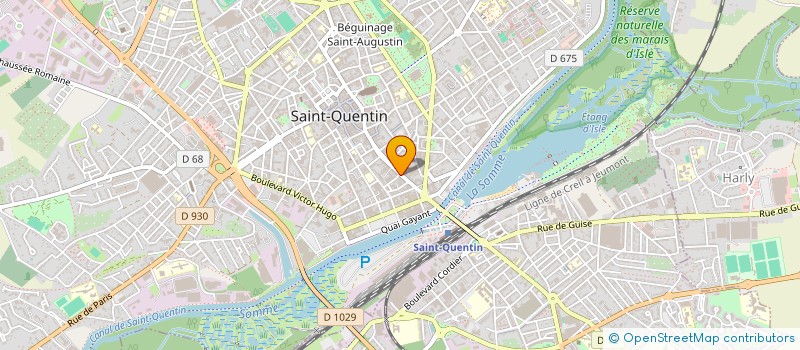 localisation de l'entreprise MONSIEUR JESSY NOEL à SAINT-QUENTIN