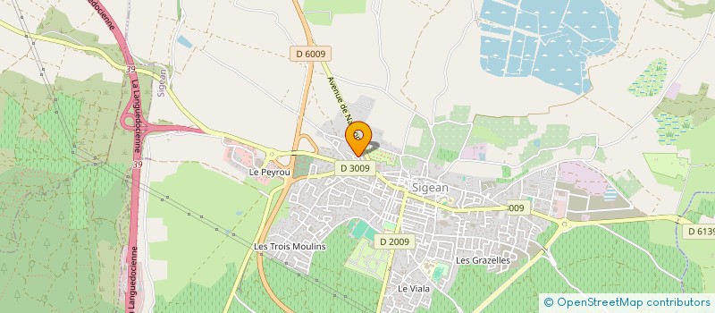 localisation de l'entreprise MONSIEUR JESSY NOURRIGAT  SIGEAN