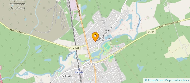 localisation de l'entreprise MONSIEUR JESSY PARFAIT  SALBRIS