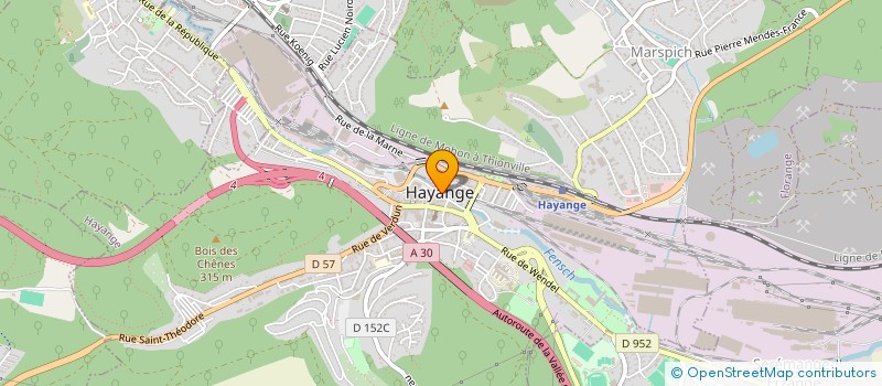 localisation de l'entreprise MONSIEUR JESSY PERIN  METZ