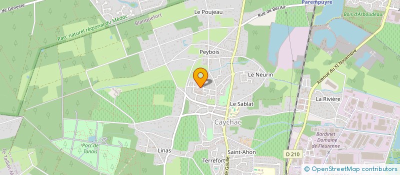 localisation de l'entreprise MONSIEUR JESSY PHAETON à BLANQUEFORT