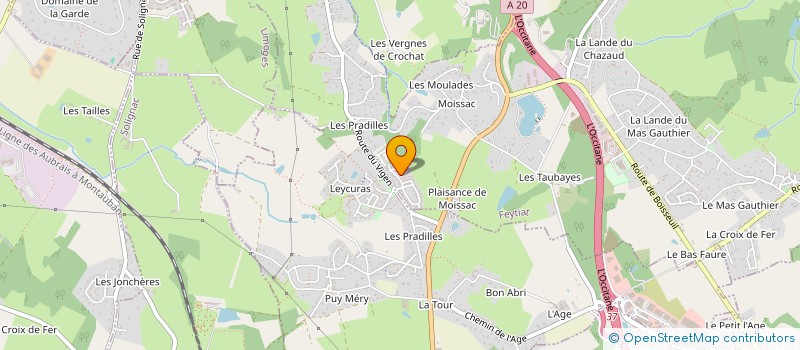 localisation de l'entreprise MONSIEUR JESSY POMMIER  FEYTIAT