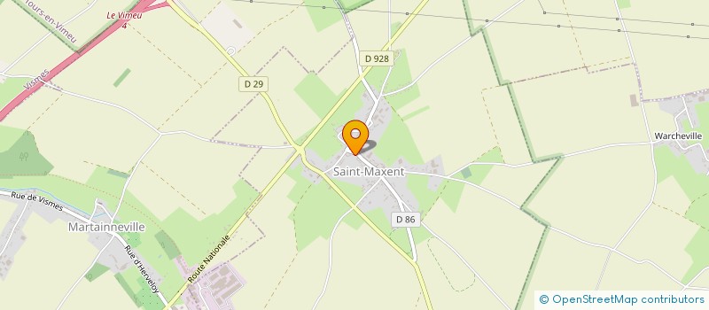 localisation de l'entreprise MONSIEUR JESSY RABOUILLE  OISEMONT