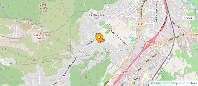 localisation de l'entreprise MONSIEUR JESSY RAKOTOMANGA  LA FARLEDE