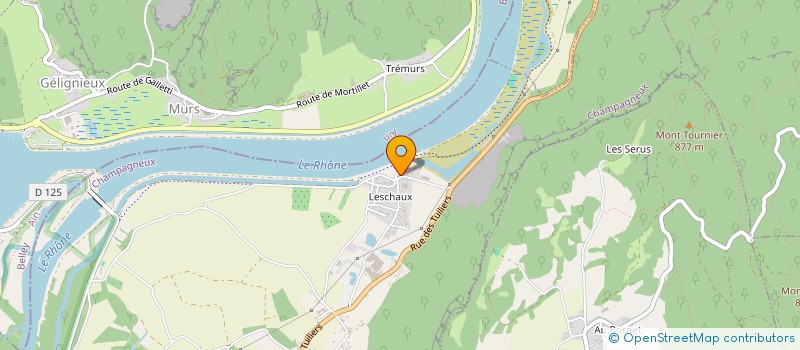 localisation de l'entreprise MONSIEUR JESSY RENAUT  CHAMPAGNEUX