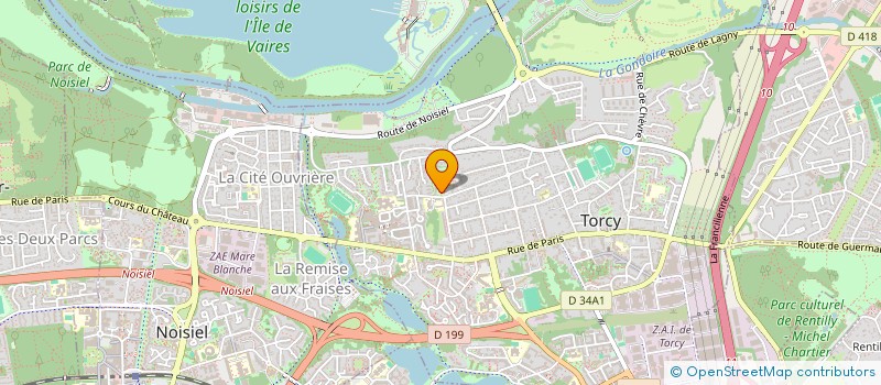 localisation de l'entreprise MONSIEUR JESSY ROGER  TORCY